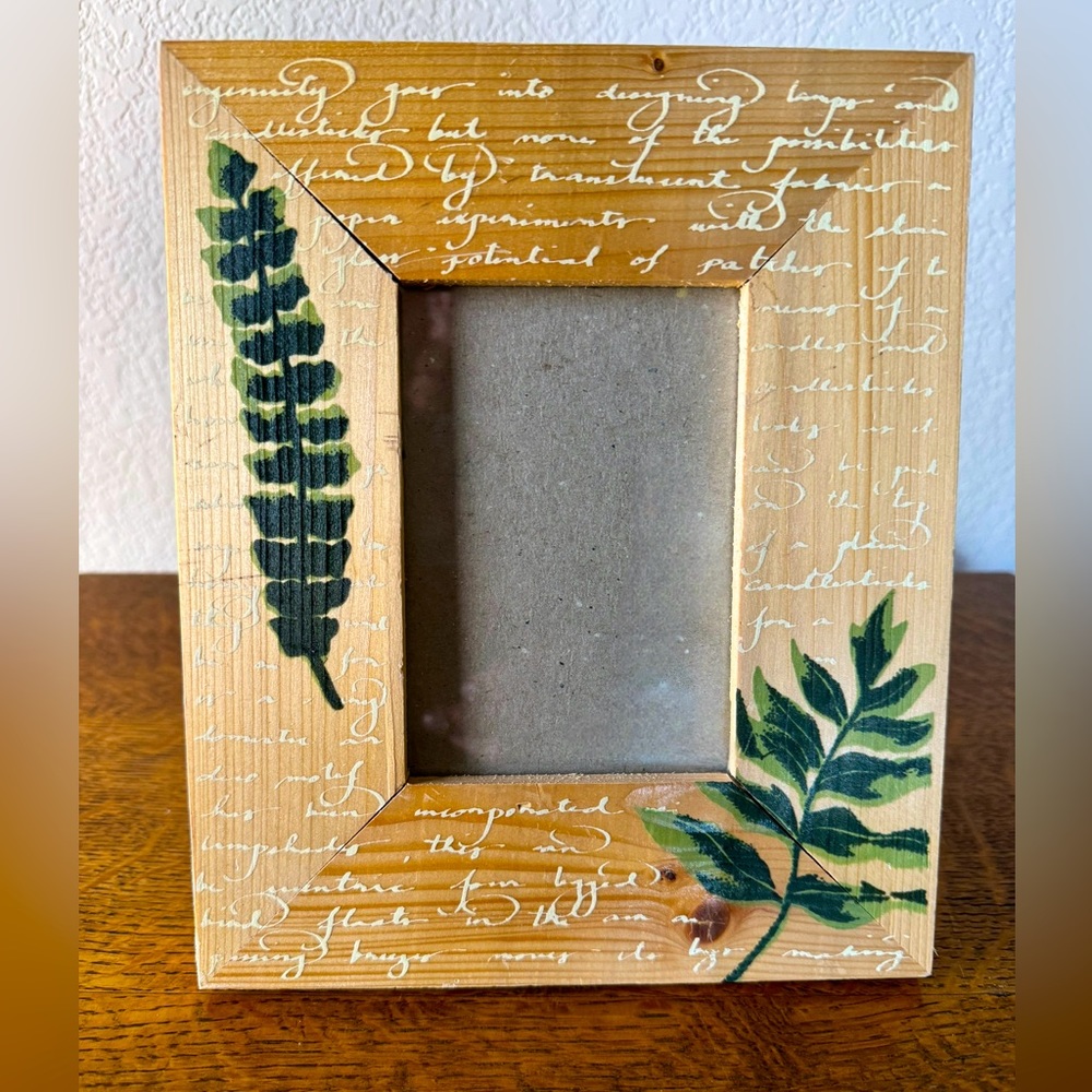 Import Collection Wooden Photo Frame For 4" x 6" Picture